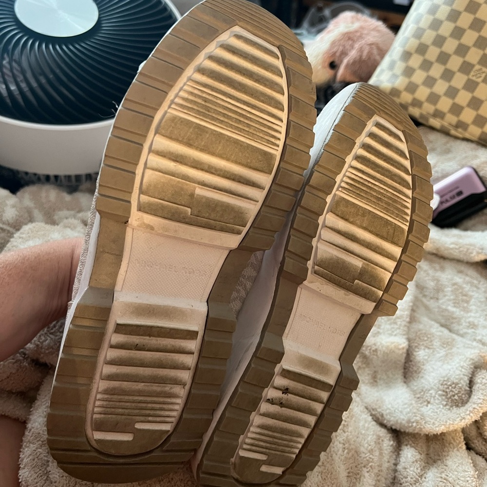 Michael Kors Gray and White Sneakers - Picture 5 of 6